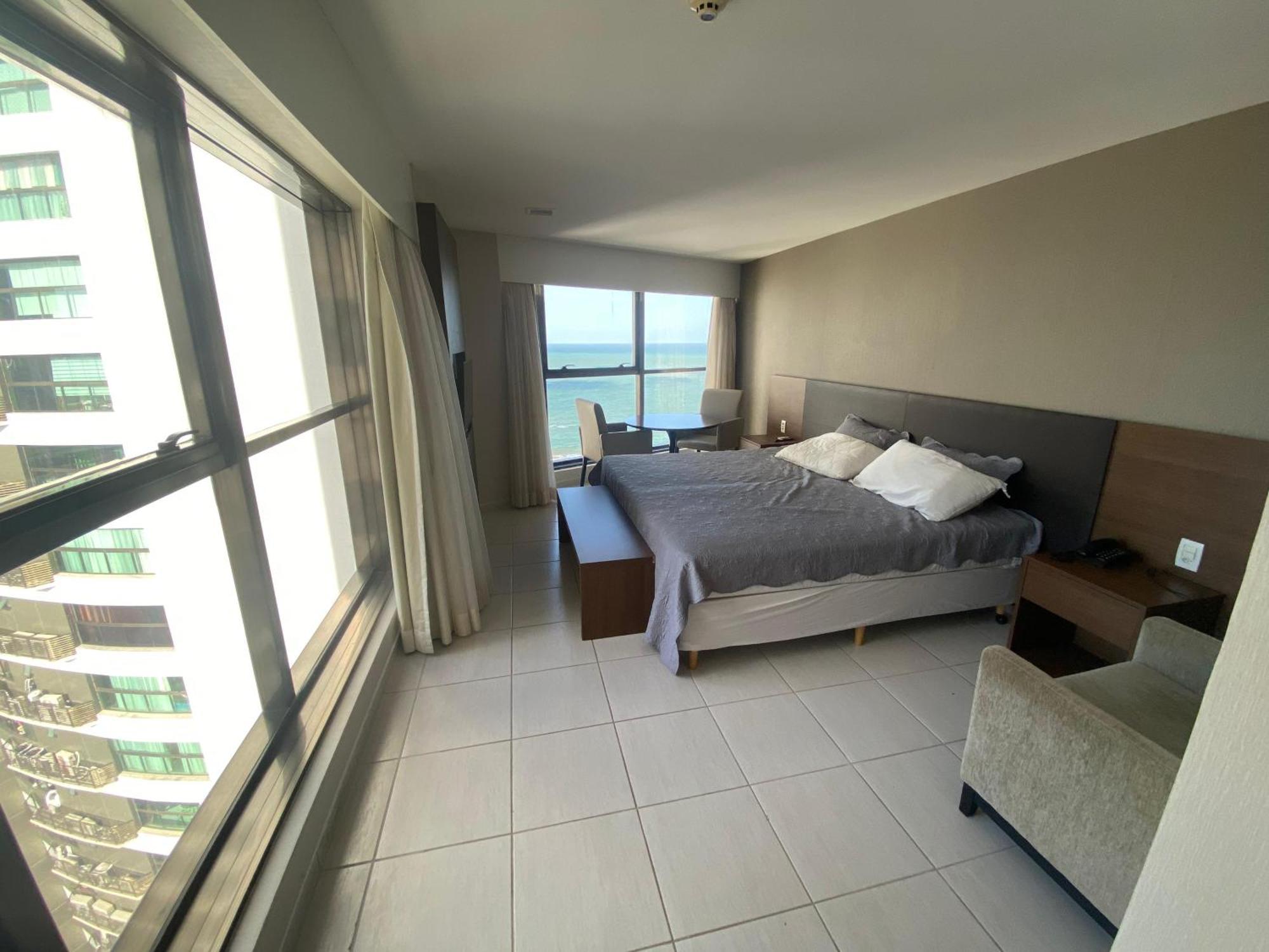 Apartamento Na Avenida Boa Viagem Flat Beach Class International Apartman Recife Kültér fotó